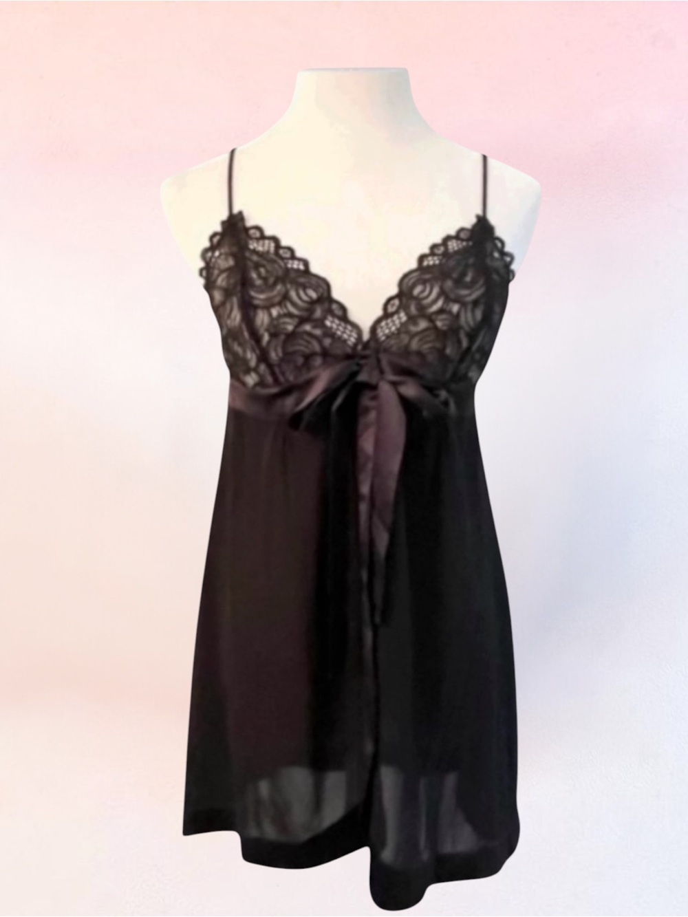 New! La Perla Malizia Studio Short Silk Blend Chemise Nightie Size L